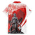 Switzerland Swiss National Day Family Matching Off The Shoulder Long Sleeve Dress and Hawaiian Shirt Helvetia Matterhorn