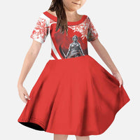 Switzerland Swiss National Day Family Matching Off Shoulder Maxi Dress and Hawaiian Shirt Helvetia Matterhorn