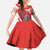 Switzerland Swiss National Day Family Matching Off Shoulder Maxi Dress and Hawaiian Shirt Helvetia Matterhorn