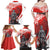 Switzerland Swiss National Day Family Matching Off Shoulder Maxi Dress and Hawaiian Shirt Helvetia Matterhorn