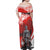 Switzerland Swiss National Day Family Matching Off Shoulder Maxi Dress and Hawaiian Shirt Helvetia Matterhorn