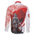 Switzerland Swiss National Day Family Matching Summer Maxi Dress and Hawaiian Shirt Helvetia Matterhorn