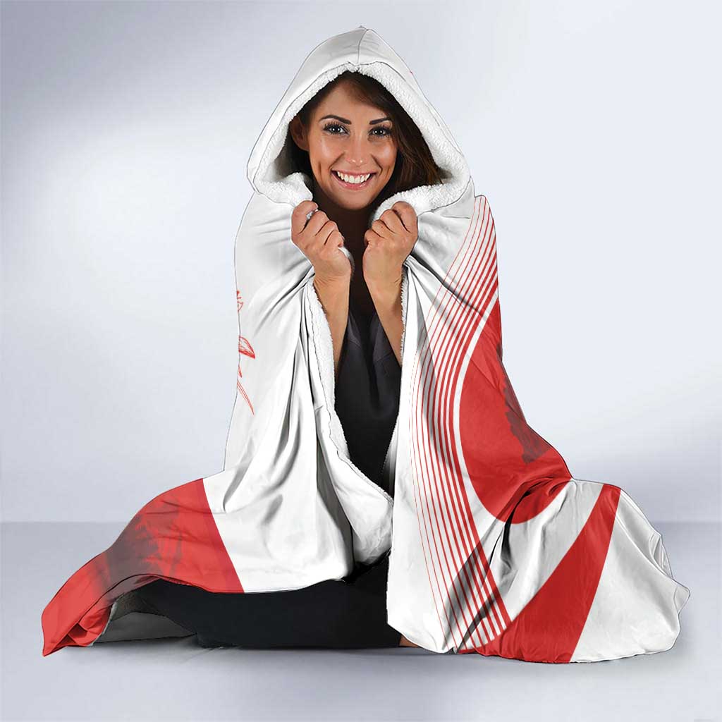 Switzerland Swiss National Day Hooded Blanket Helvetia Matterhorn