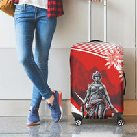 Switzerland Swiss National Day Luggage Cover Helvetia Matterhorn