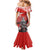 Switzerland Swiss National Day Mermaid Dress Helvetia Matterhorn
