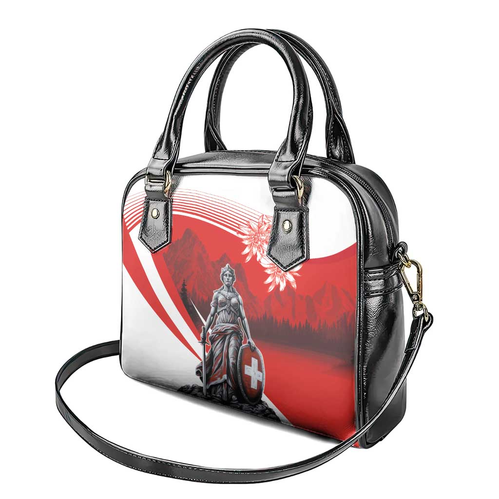 Switzerland Swiss National Day Shoulder Handbag Helvetia Matterhorn