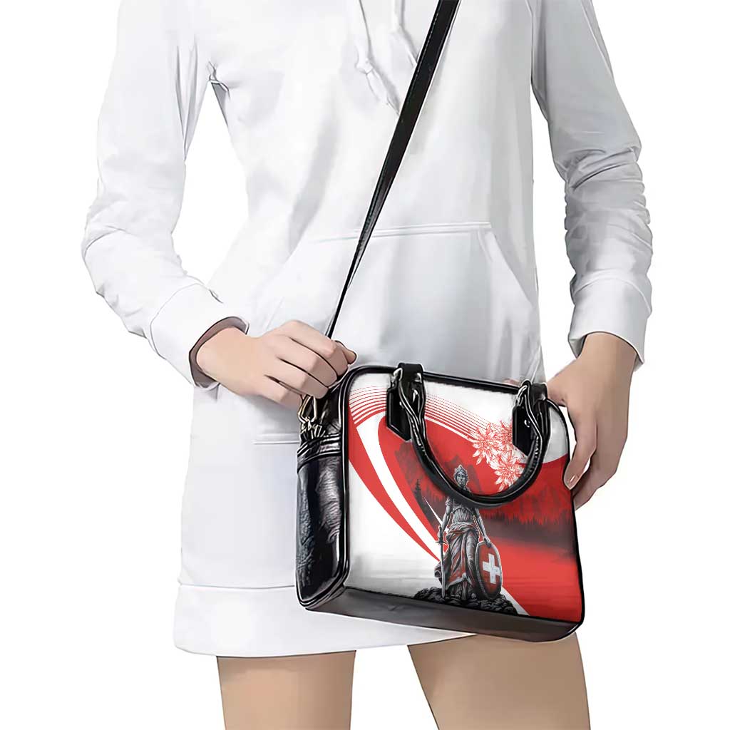 Switzerland Swiss National Day Shoulder Handbag Helvetia Matterhorn