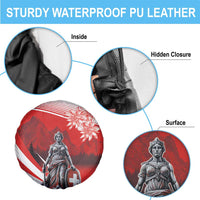 Switzerland Swiss National Day Spare Tire Cover Helvetia Matterhorn