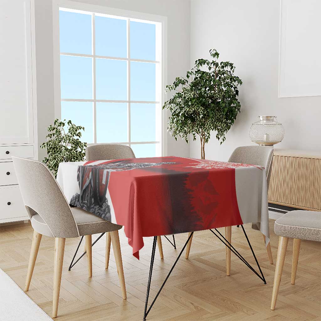 Switzerland Swiss National Day Tablecloth Helvetia Matterhorn