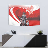 Switzerland Swiss National Day Tapestry Helvetia Matterhorn