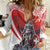Switzerland Swiss National Day Women Casual Shirt Helvetia Matterhorn