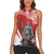 Switzerland Swiss National Day Women Sleeveless Polo Shirt Helvetia Matterhorn