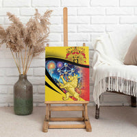 Belgium National Day Canvas Wall Art Atomium Leo Belgicus