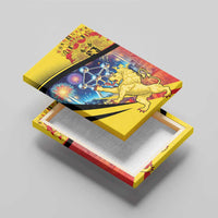 Belgium National Day Canvas Wall Art Atomium Leo Belgicus