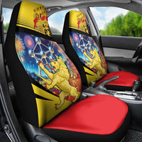 Belgium National Day Car Seat Cover Atomium Leo Belgicus