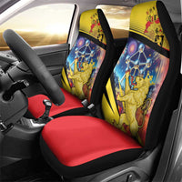 Belgium National Day Car Seat Cover Atomium Leo Belgicus
