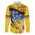 Belgium National Day Family Matching Long Sleeve Bodycon Dress and Hawaiian Shirt Atomium Leo Belgicus