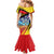 Belgium National Day Family Matching Mermaid Dress and Hawaiian Shirt Atomium Leo Belgicus