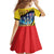 Belgium National Day Family Matching Summer Maxi Dress and Hawaiian Shirt Atomium Leo Belgicus