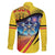 Belgium National Day Family Matching Summer Maxi Dress and Hawaiian Shirt Atomium Leo Belgicus