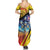 Belgium National Day Family Matching Summer Maxi Dress and Hawaiian Shirt Atomium Leo Belgicus