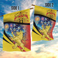 Belgium National Day Garden Flag Atomium Leo Belgicus