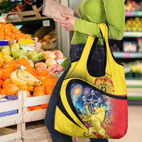 Belgium National Day Grocery Bag Atomium Leo Belgicus