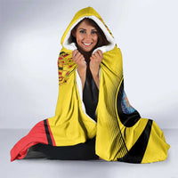 Belgium National Day Hooded Blanket Atomium Leo Belgicus