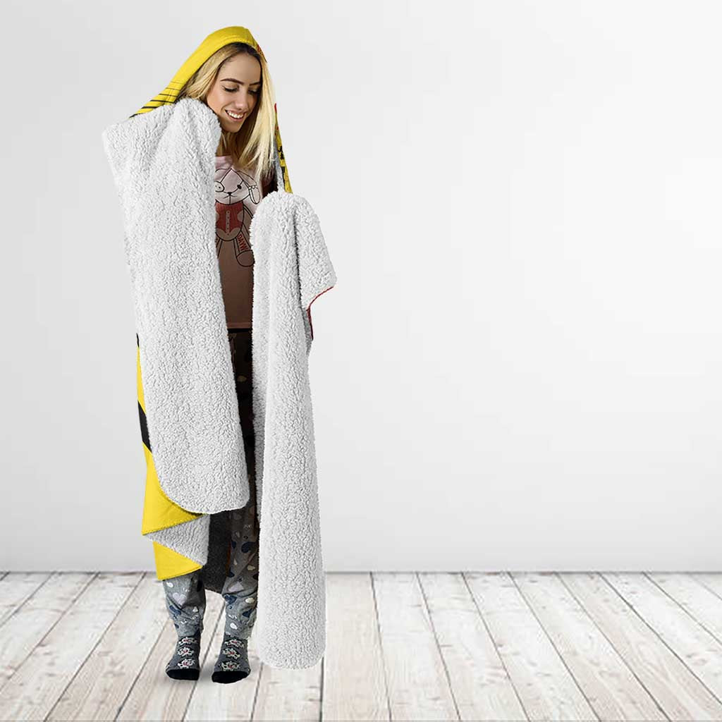 Belgium National Day Hooded Blanket Atomium Leo Belgicus