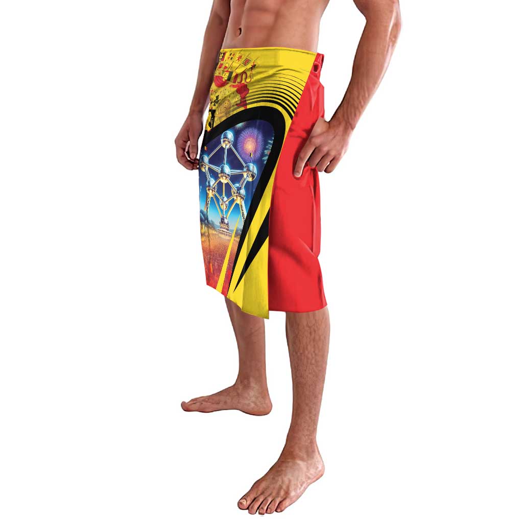 Belgium National Day Lavalava Atomium Leo Belgicus