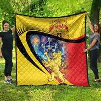 Belgium National Day Quilt Atomium Leo Belgicus
