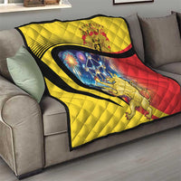 Belgium National Day Quilt Atomium Leo Belgicus