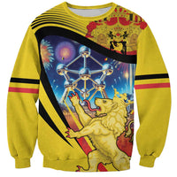 Belgium National Day Sweatshirt Atomium Leo Belgicus