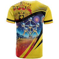 Belgium National Day T Shirt Atomium Leo Belgicus