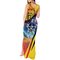 Belgium National Day Tank Maxi Dress Atomium Leo Belgicus