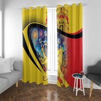Belgium National Day Window Curtain Atomium Leo Belgicus