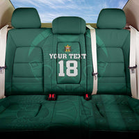 Iraq Football Custom Back Car Seat Cover Mesopotamian Lion Pattern