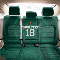 Iraq Football Custom Back Car Seat Cover Mesopotamian Lion Pattern