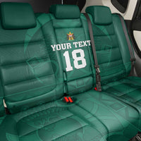 Iraq Football Custom Back Car Seat Cover Mesopotamian Lion Pattern