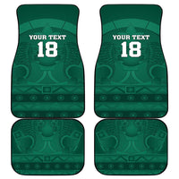 Iraq Football Custom Car Mats Mesopotamian Lion Pattern