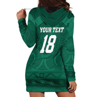 Iraq Football Custom Hoodie Dress Mesopotamian Lion Pattern