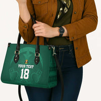 Iraq Football Custom Leather Bag Mesopotamian Lion Pattern