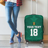Iraq Football Custom Luggage Cover Mesopotamian Lion Pattern