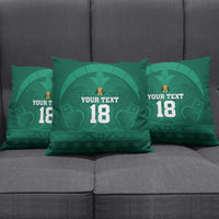 Iraq Football Custom Pillow Cover Mesopotamian Lion Pattern