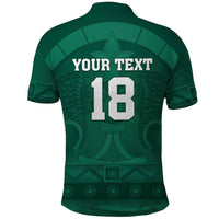 Iraq Football Custom Polo Shirt Mesopotamian Lion Pattern