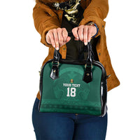Iraq Football Custom Shoulder Handbag Mesopotamian Lion Pattern