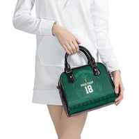 Iraq Football Custom Shoulder Handbag Mesopotamian Lion Pattern
