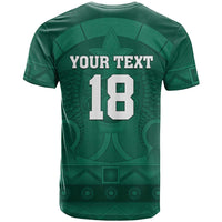 Iraq Football Custom T Shirt Mesopotamian Lion Pattern