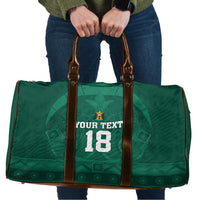 Iraq Football Custom Travel Bag Mesopotamian Lion Pattern