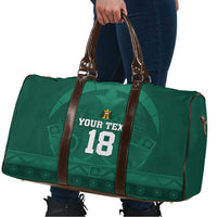 Iraq Football Custom Travel Bag Mesopotamian Lion Pattern